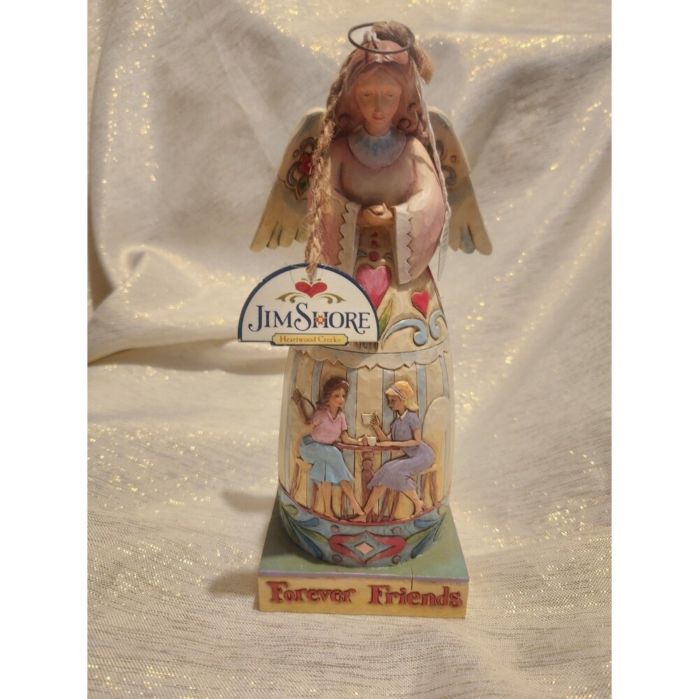 2007 Jim Shore Angel Forever Friends 4009247 Friendship Heartwood Creek 9.5"